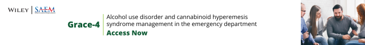 Guidelines for Reasonable and Appropriate Care in the Emergency Department (GRACE-4): Alcohol use disorder and cannabinoid hyperemesis syndrome management in the emergency department