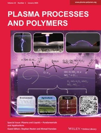 Special Issue: Plasma and Liquids ‐ Fundamentals and Applications front cover image
