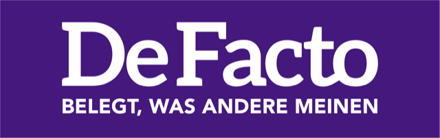 De Facto logo
