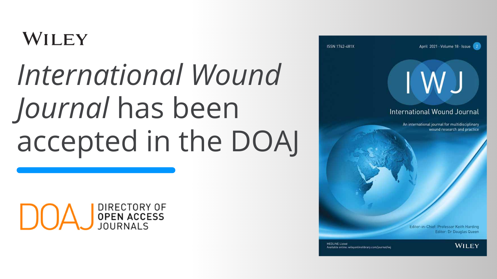 IWJ now indexed in DOAJ IWJ now indexed in DOAJ
