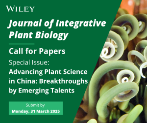 Call for Papers: Advancing Plant Science in China: Breakthroughs by Emerging Talents