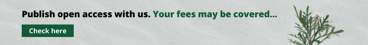 Open access agreements for authors at eligible institutions Open access agreements for authors at eligible institutions