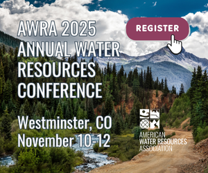 AWRA 2025 Annual Water Resources Conference promotional image