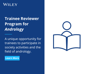 Andrology Trainee Reviewer Program: Call for Applications