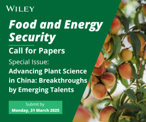 Call for Papers Advancing Plant Science in China: Breakthroughs by Emerging Talents