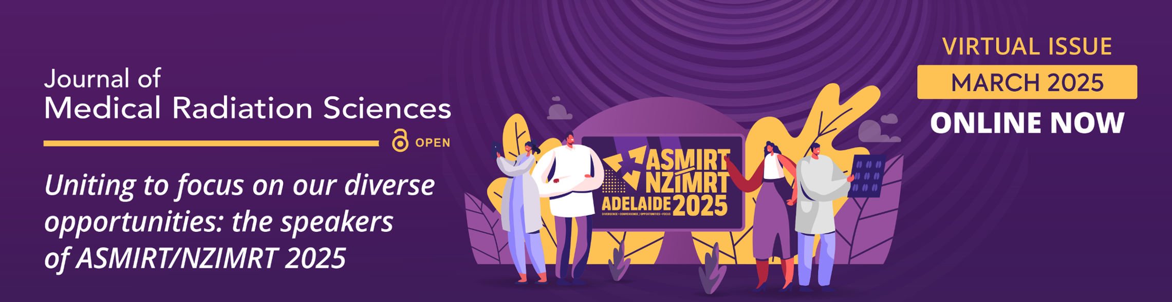 Uniting to focus on our diverse opportunities: the speakers of ASMIRT/NZIMRT 2025