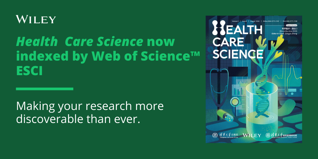 Health Care Science indexing