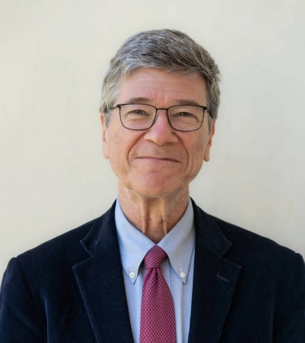 A headshot photo of Jeffrey D. Sachs