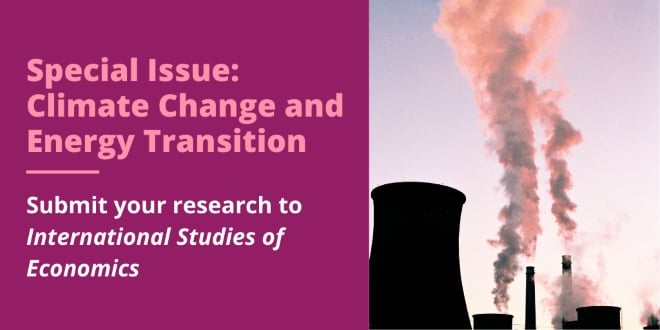 Call for Papers: Special Issue on Climate Change and Energy Transition