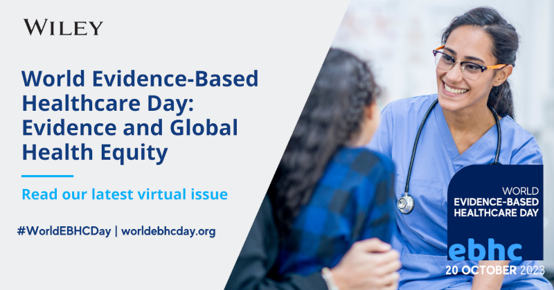 World Evidence-Based Healthcare Day Virtual Issue