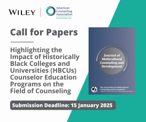Call for Papers: Highlighting the Impact of Historically Black Colleges and Universities (HBCUs) Counselor Education Programs on the Field of Counseling