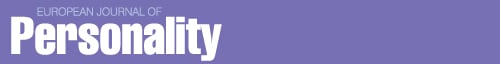 European Journal of Personality