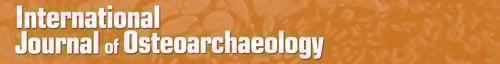 International Journal of Osteoarchaeology