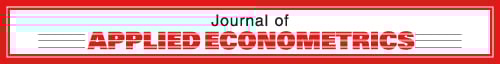 Journal of Applied Econometrics