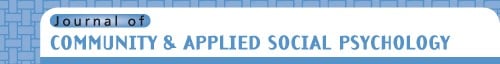 Journal of Community & Applied Social Psychology