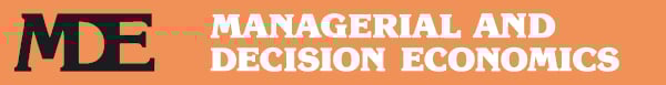 Managerial and Decision Economics