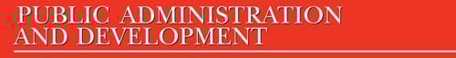 Public Administration and Development