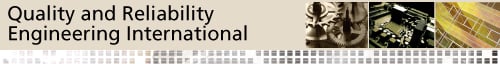 Quality and Reliability Engineering International