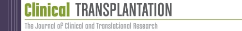 Clinical Transplantation