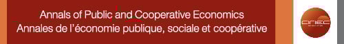 Annals of Public and Cooperative Economics