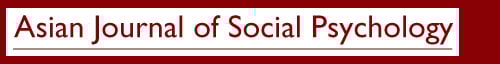 Asian Journal of Social Psychology