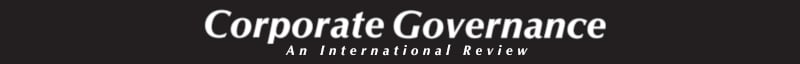 Corporate Governance: An International Review