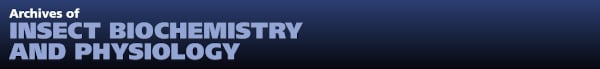 Archives of Insect Biochemistry and Physiology