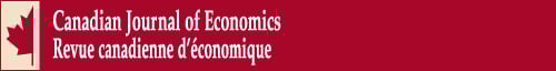 Canadian Journal of Economics/Revue canadienne d'économique