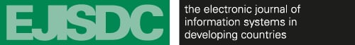 THE ELECTRONIC JOURNAL OF INFORMATION SYSTEMS IN DEVELOPING COUNTRIES