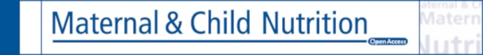 Maternal & Child Nutrition