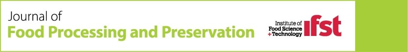 Journal of Food Processing and Preservation