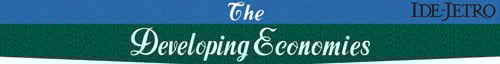 The Developing Economies