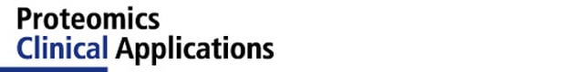 PROTEOMICS – Clinical Applications