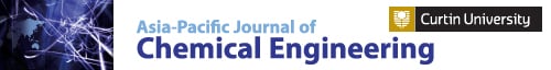 Asia-Pacific Journal of Chemical Engineering