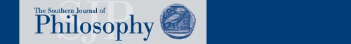 The Southern Journal of Philosophy