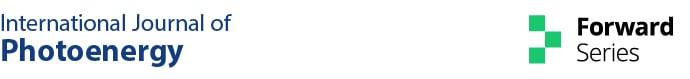 International Journal of Photoenergy