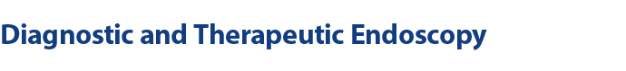 Diagnostic and Therapeutic Endoscopy